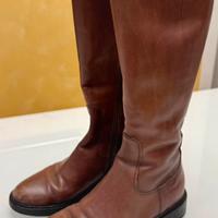 Stivali in vera pelle Made in Italy, n. 36