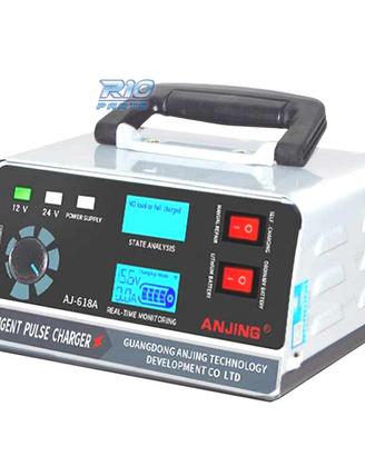 CARICATORE BATTERIE 12v 24v AUTO MOTO BARCA