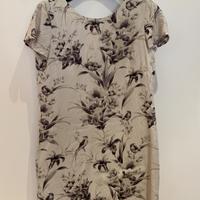 Abito fantasia Loft floreale fondo color ghiaccio,