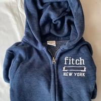 Felpa Abercrombie kids grigia tg. M