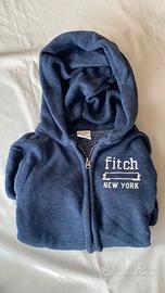 Felpa Abercrombie kids grigia tg. M