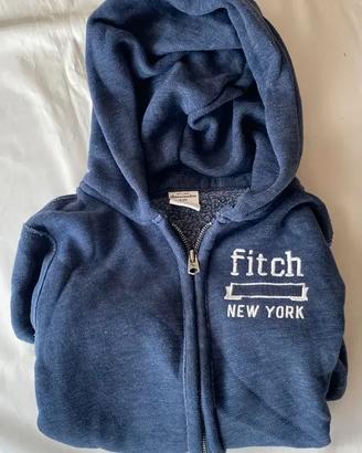 Felpa Abercrombie kids grigia tg. M