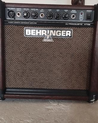 behringer Ultracoustic AT108 amplificatore 2canali