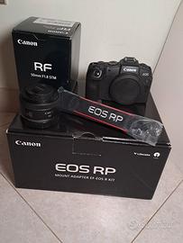 rp canon eos+ rf 50 f 1.8 STM