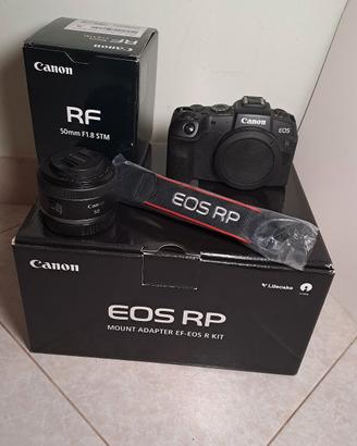 rp canon eos+ rf 50 f 1.8 STM