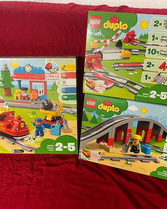 Lego duplo kit treno stazione piu binari