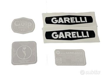GARELLI GULP MATIC 2 V kit completo ADESIVI COLORE