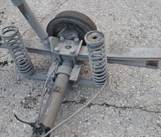 Ponte posteriore con molle di rinforzo fiat ducato