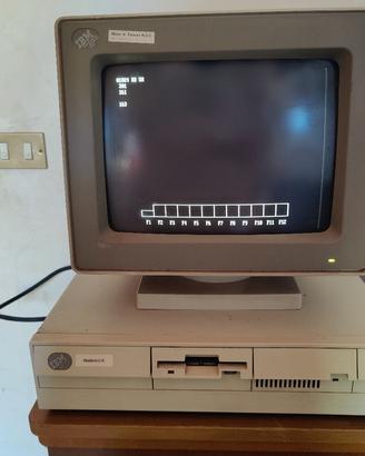 Computer IBM PS/2 1987 + Monitor