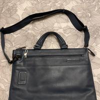 Tracolla in pelle porta PC/Ipad Piquadro