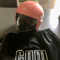 Casco moto bambina