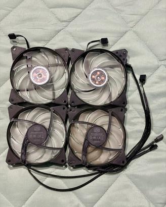 Set 4 Ventole Cooler Master MasterFan 120mm ARGB