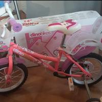 biciclettaBicicletta x bimba 14 serie 26 Dino Bike