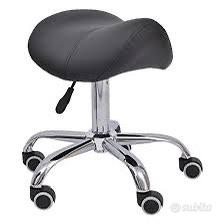 Sgabello per estetisti/tatuatori