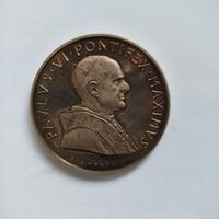 Medaglia di papa Paolo VI 1969 - Visita a Ginevra