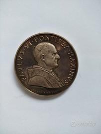 Medaglia di papa Paolo VI 1969 - Visita a Ginevra