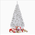 NUOVO Albero di Natale 210cm,Bianco con 950 Rami