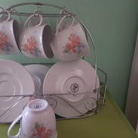 servizio tazze da te bavaria 10 con piattini