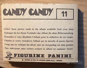 Mancolista Candy Candy - 1980 - Panini