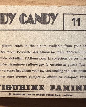 Mancolista Candy Candy - 1980 - Panini