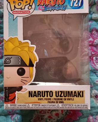scatola Funko pop Naruto uzumaki 