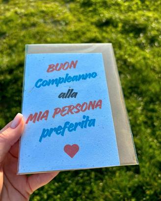 Biglietto Auguri lei lui