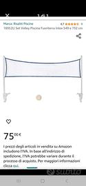 rete pallavolo per piscina 