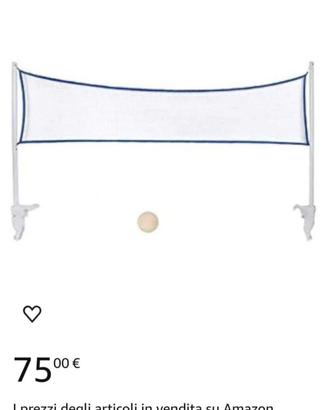 rete pallavolo per piscina 