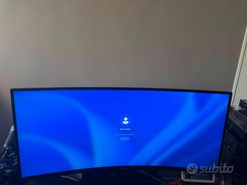 Gawfolk Monitor Ultrawide Da 34 Pollici Curvo 21:9