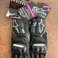 Guanti moto alpinestars SP8 V2 nuovi XS