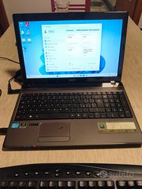 Acer Aspire 5750G notebook (touchpad difettoso)