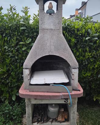 barbecue in muratura