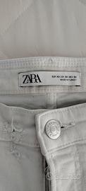 Jeans Zara bianchi 
