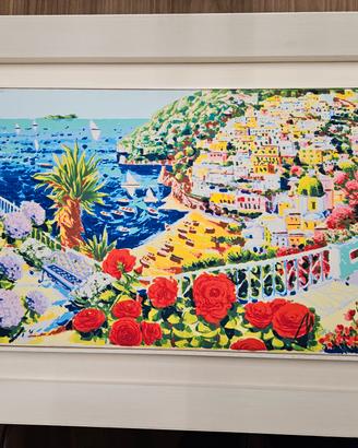 Athos Faccincani - Serigrafia "Positano" 