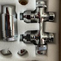 Kit valvole termoarredo cromo