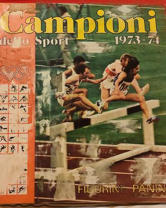 Campioni dello sport 1973-74 Album Panini Completo