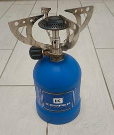 Fornellino da campeggio KEMPER a gas butano/pro