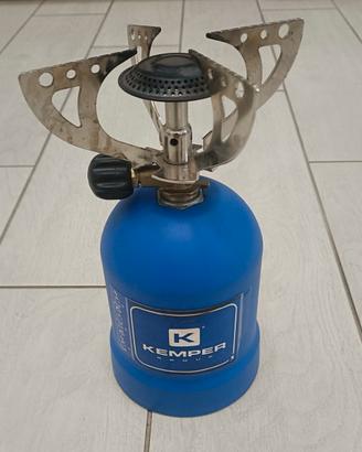 Fornellino da campeggio KEMPER a gas butano/pro