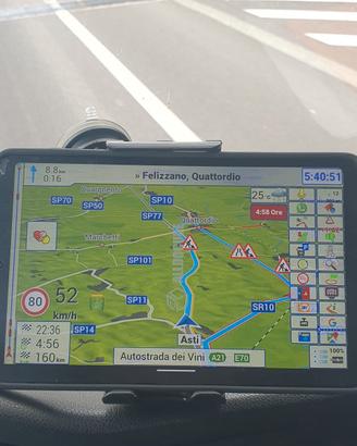Nuovo Navigatore 8" GPS BILICO TIR 
