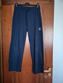 Pantaloni tuta blu Coveri TG M