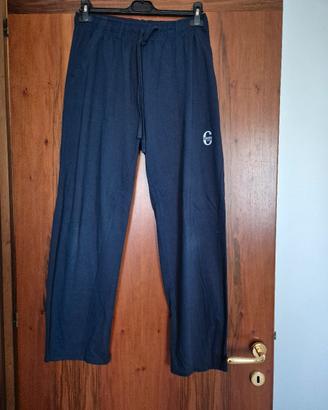 Pantaloni tuta blu Coveri TG M