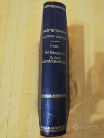 Libro antico “Storia del Risorgimento Italiano”