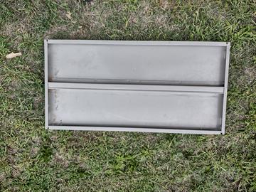 scafalature e vaschette in acciao