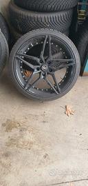 cerchi in lega e 3 pneumatici 