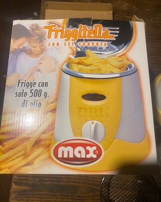 Friggitrice eletttica con set fonduta