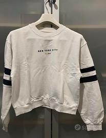 Felpa Bershka Bianca NY