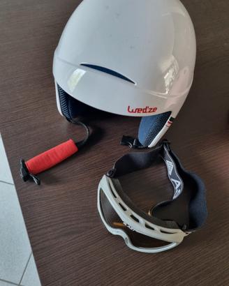 CASCO E OCCHIALI  PER SCIARE