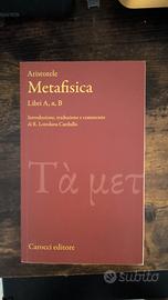 metafisica aristotele