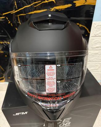 Casco Modulare JFM NERO+INTERFONO INCLUSO