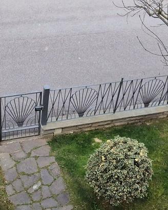 Cancellata di Ferro Verniciato Grigio Scuro 